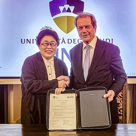 이탈리아 링크캠퍼스 대학(Link Campus University)과 교류협력 협정 체결 이미지
