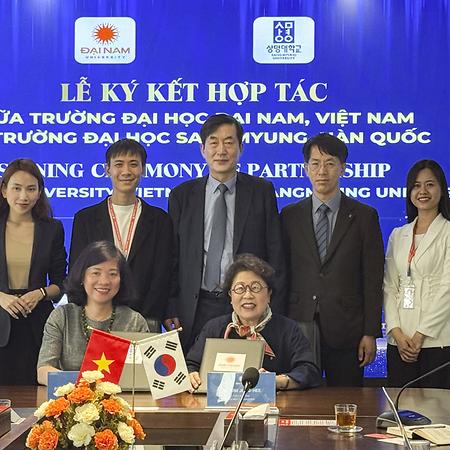 베트남 다이남대학교와 교류협정 체결 이미지